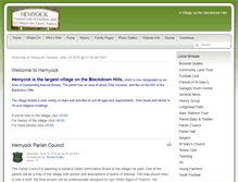 Tablet Screenshot of hemyock.org
